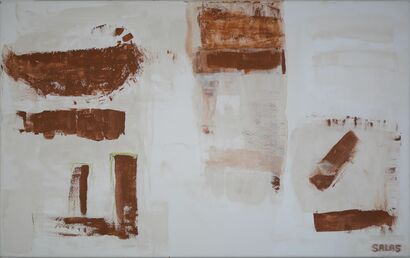  Vestiges of silence - a Paint Artowrk by Marisela Aguilar Salas